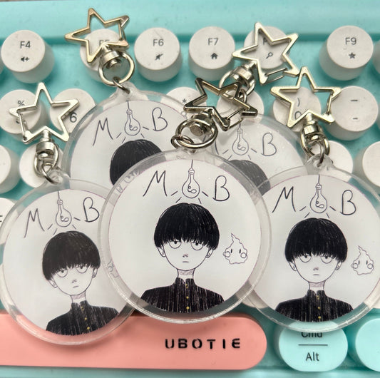 Mob Psycho 100 x Omori Keychain