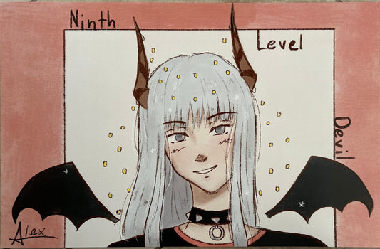 Alex 9th Level Devil Print