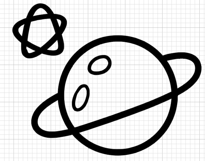 Planet Keychain