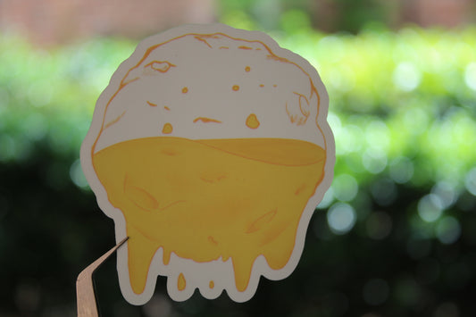 Dean Half Moon Sticker