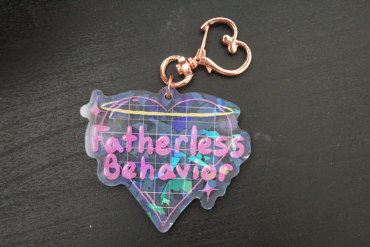 Fatherless Behavior Acrylic Charm