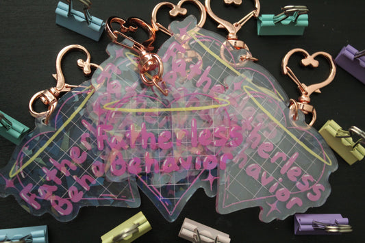 Fatherless Behavior Acrylic Charm
