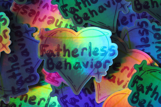 Fatherless Behavior Sticker