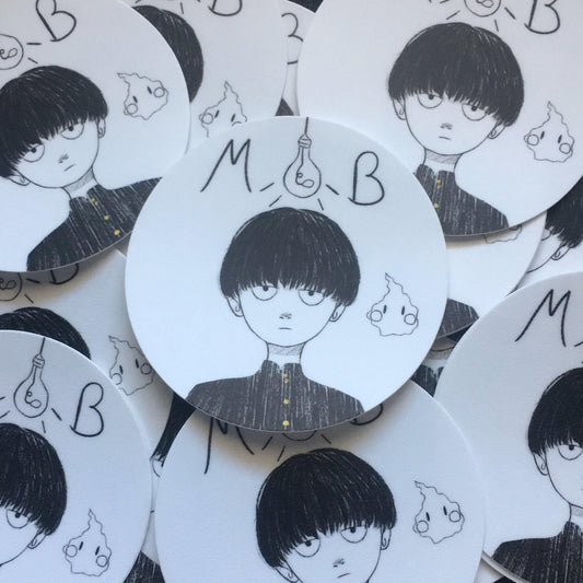 Mob Psycho 100 x Omori Sticker